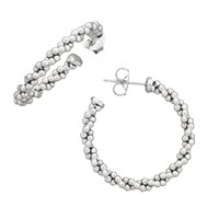 Orecchini Giovanni Raspini Donna Cerchi Catena in Argento 12352 - 12352